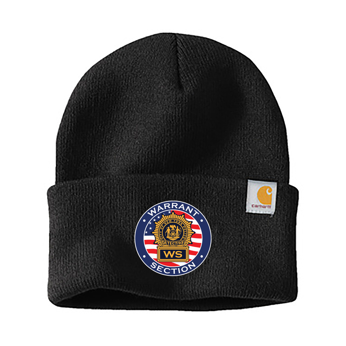 NYPD Warrant Section Carhartt Beanie