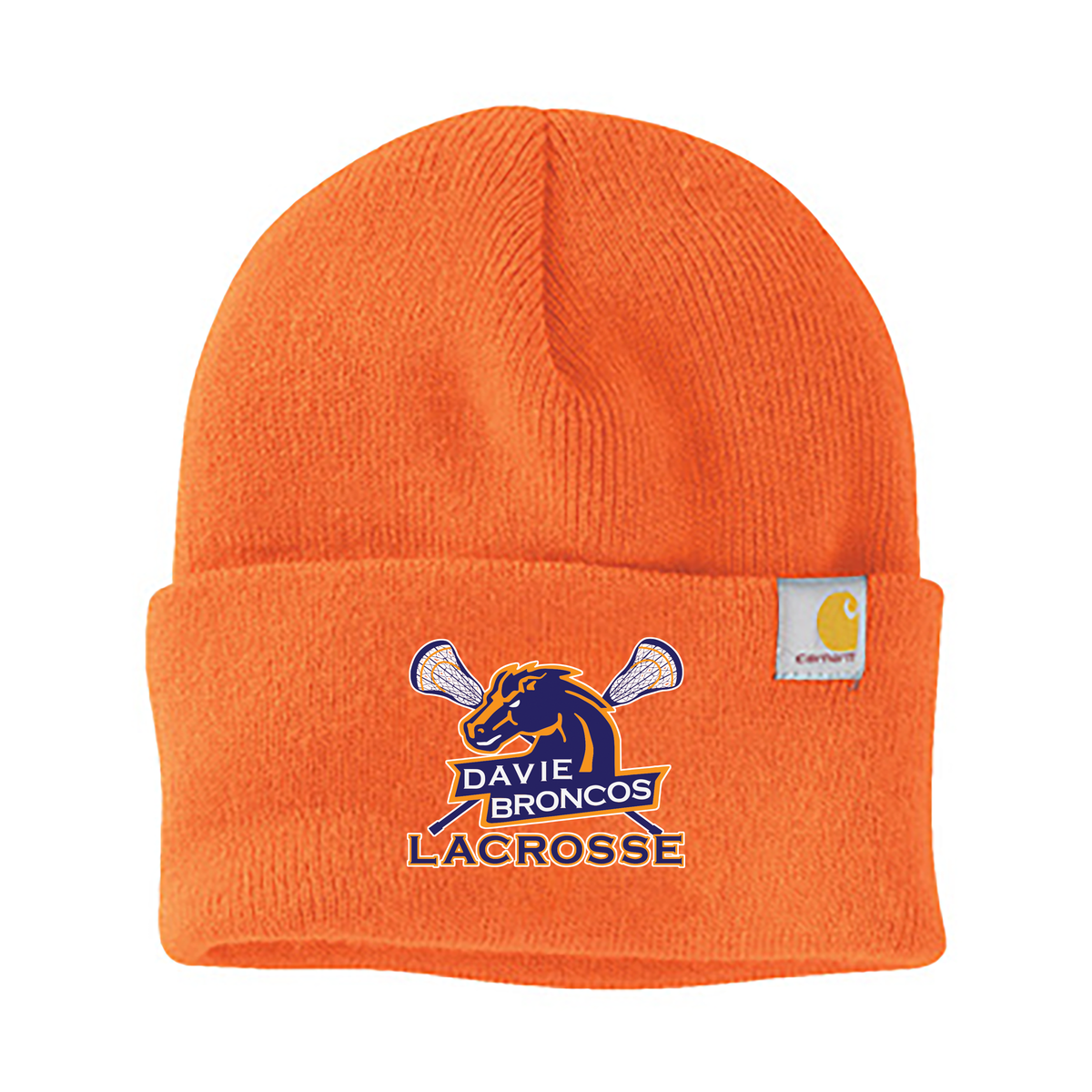 Davie Broncos Lacrosse Carhartt Beanie