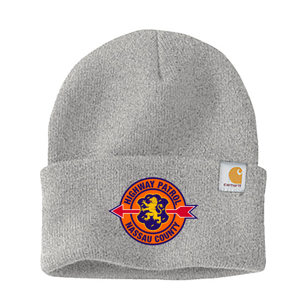 NCPD Highway Patrol Carhartt Patch Logo Beanie