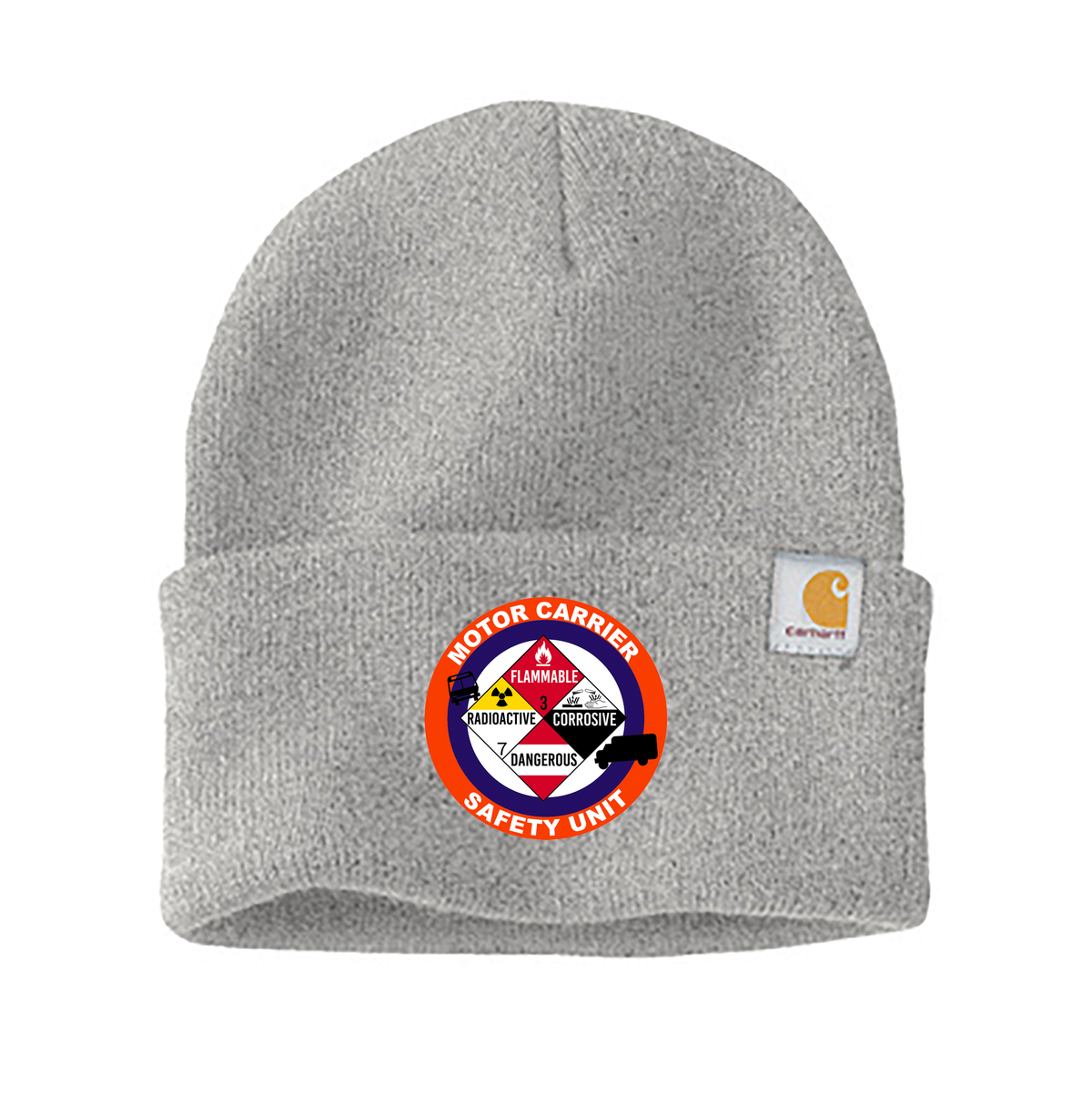 NCPD Motor Carrier Unit Carhartt Patch Logo Beanie