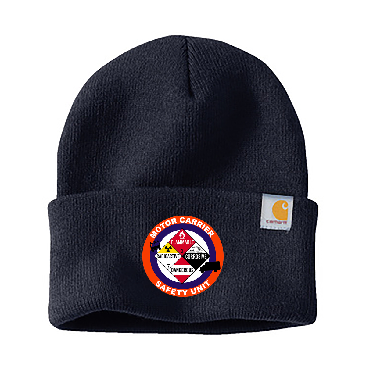 NCPD Motor Carrier Unit Carhartt Patch Logo Beanie