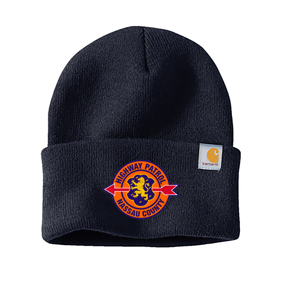 NCPD Highway Patrol Carhartt Patch Logo Beanie