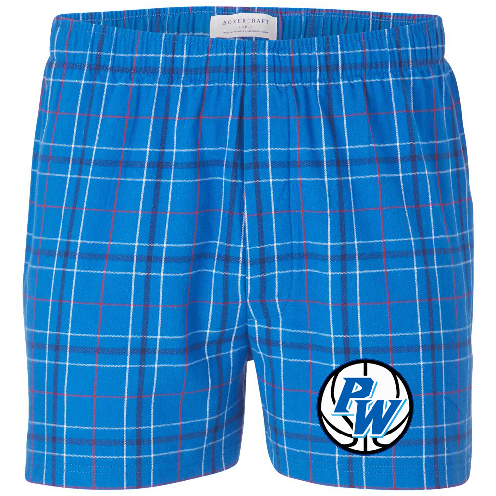 Port Washington Basketball Double Brushed Flannel Boxers