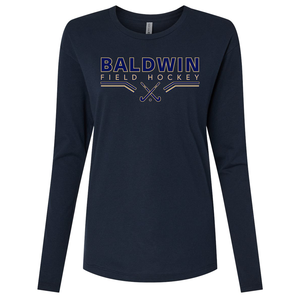 Baldwin Field Hockey Women's Cotton Relaxed Long Sleeve T-Shirt