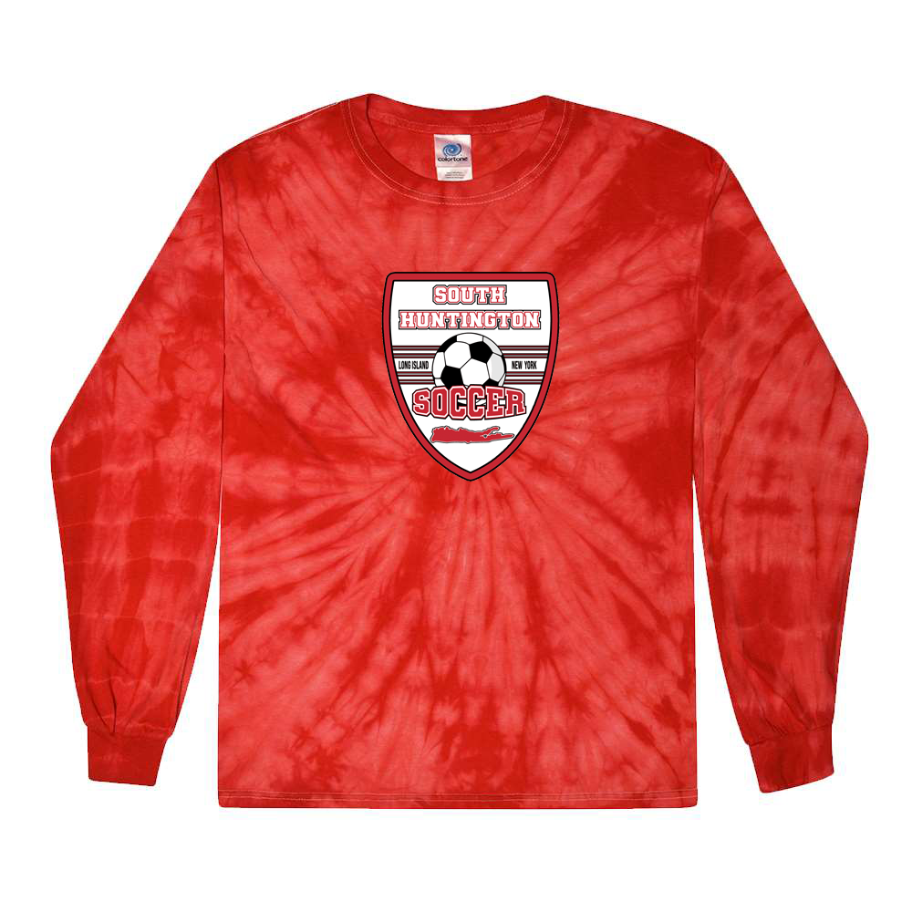 South Huntington Soccer Club Tie-Dyed Long Sleeve T-Shirt