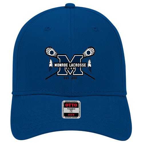 Monroe Braves Lacrosse Flex-Fit Hat