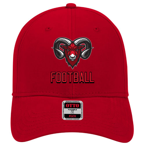 DC Rams Football Flex-Fit Hat