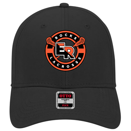 East Rockaway Rocks Lacrosse Flex-Fit Hat