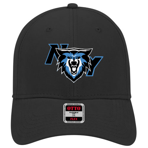 NY Wolves Football Flex-Fit Hat