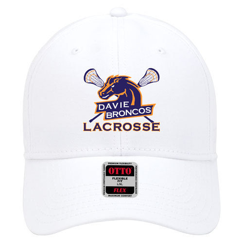 Davie Broncos Lacrosse Flex-Fit Hat