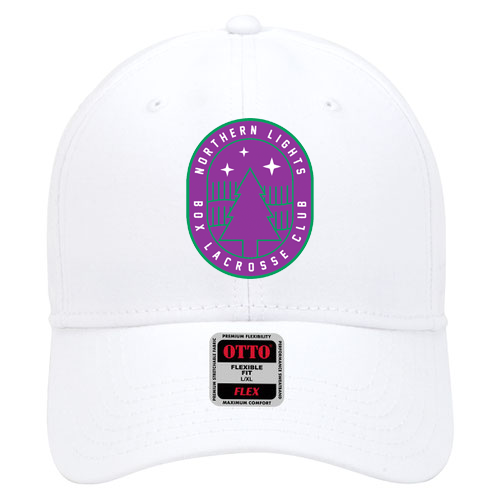 Northern Lights Box Lacrosse Flex-Fit Hat