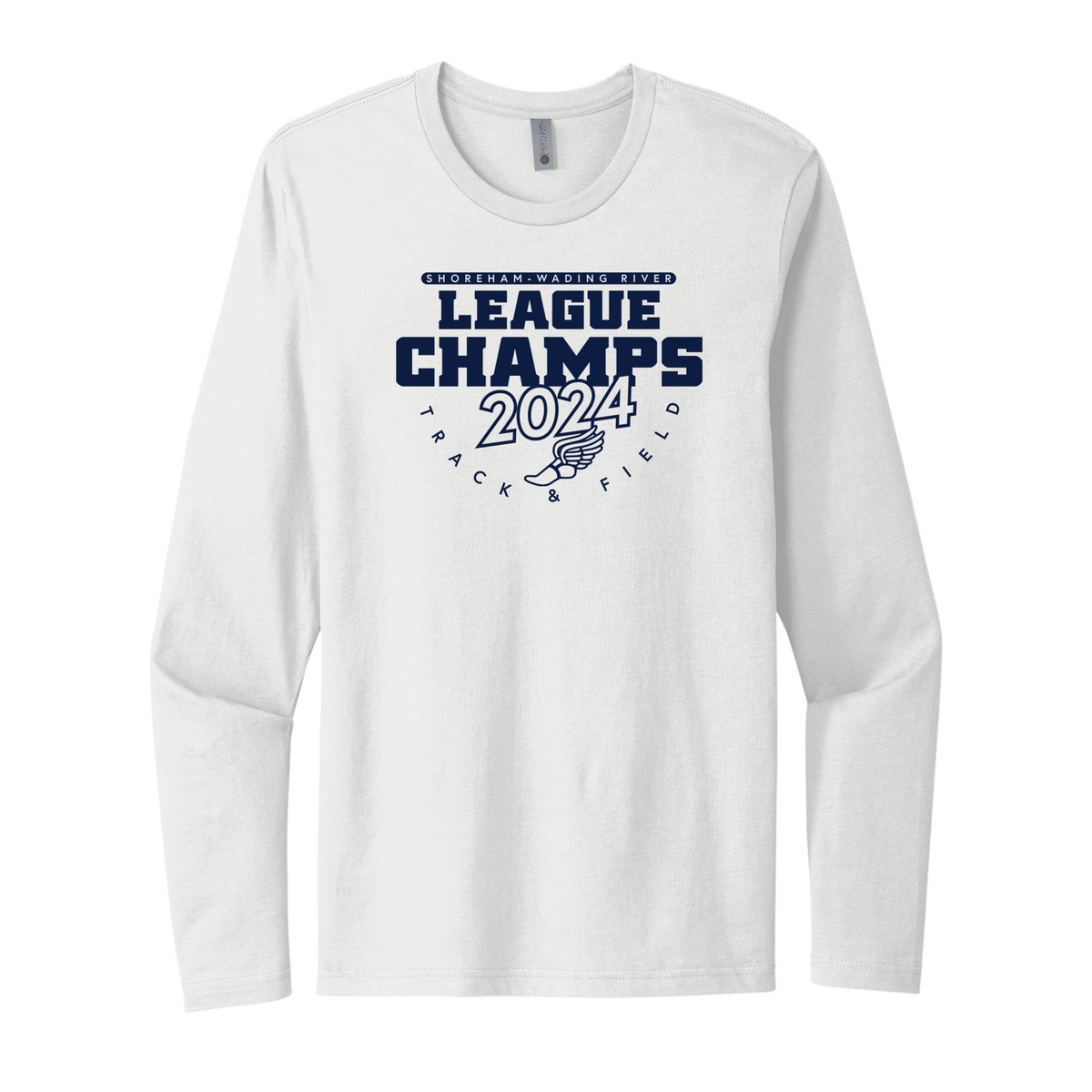 SWR Track & Field Next Level Cotton Long Sleeve Crew