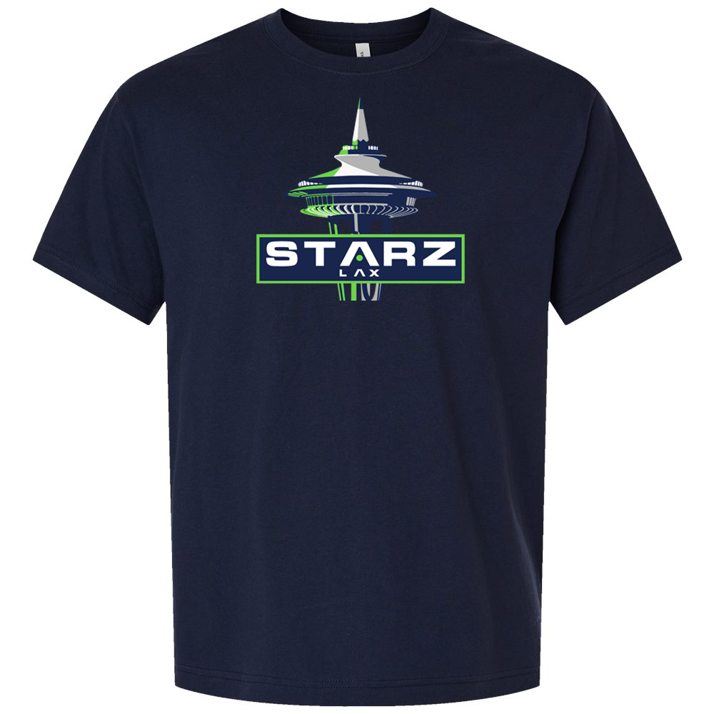 Seattle Starz Lacrosse Club BELLA + CANVAS 6 oz. Heavyweight Tee