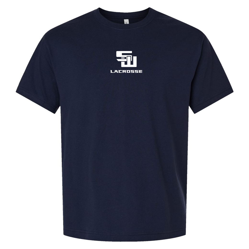 Smithtown West Lacrosse BELLA + CANVAS 6 oz. Heavyweight Tee