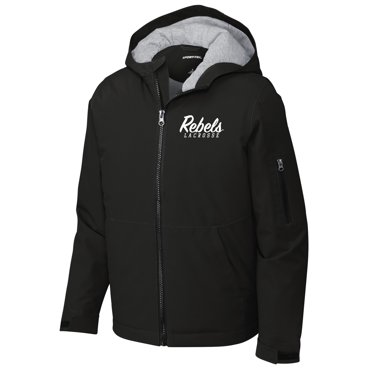 Rebels Lacrosse Sport-Tek Waterproof Insulated Jacket