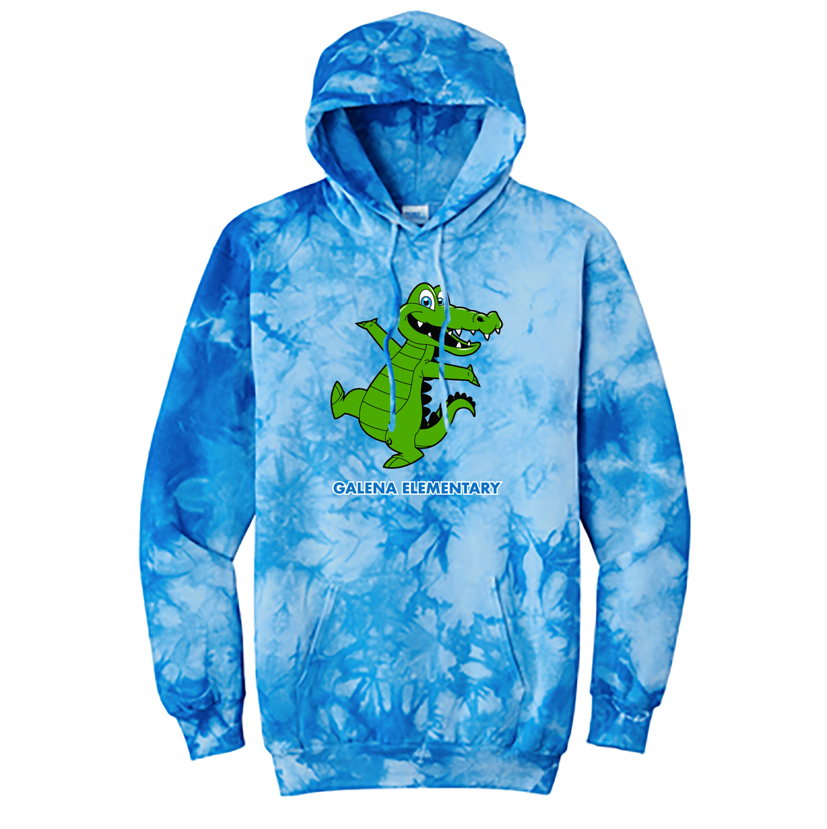 Galena Elementary School Crystal Tie-Dye Sweatshirt