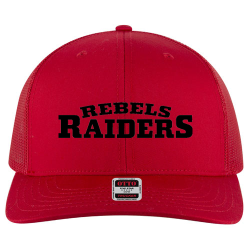 Rebels Raiders Mid Profile Mesh Back Trucker Hat