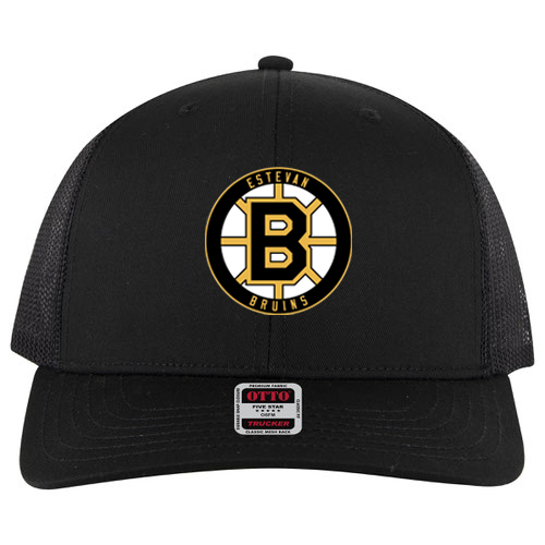 Estevan Bruins Mid Profile Mesh Back Trucker Hat