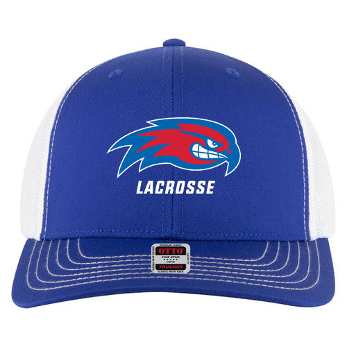 UMass Lowell Lacrosse Mid Profile Mesh Back Trucker Hat