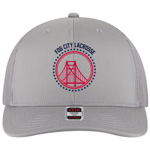 Fog City Girls Lacrosse Club Mid Profile Mesh Back Trucker Hat