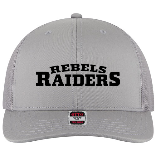 Rebels Raiders Mid Profile Mesh Back Trucker Hat