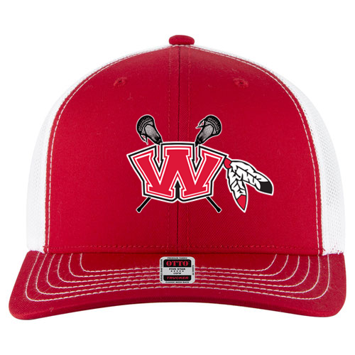 Weston Warrior Lacrosse Club Mid Profile Mesh Back Trucker Hat