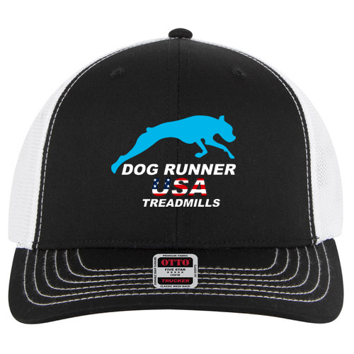 Dog Runner USA Treadmills Mid Profile Mesh Back Trucker Hat
