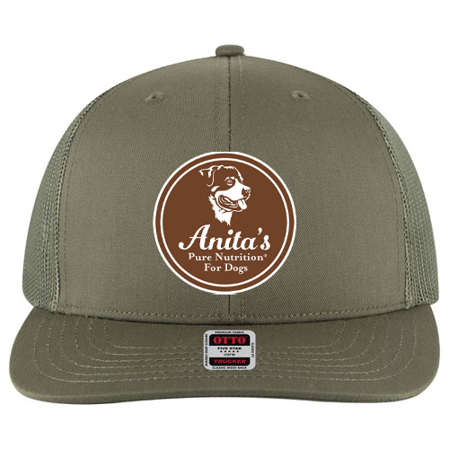 Anita's Pure Nutrition For Dogs Mid Profile Mesh Back Trucker Hat