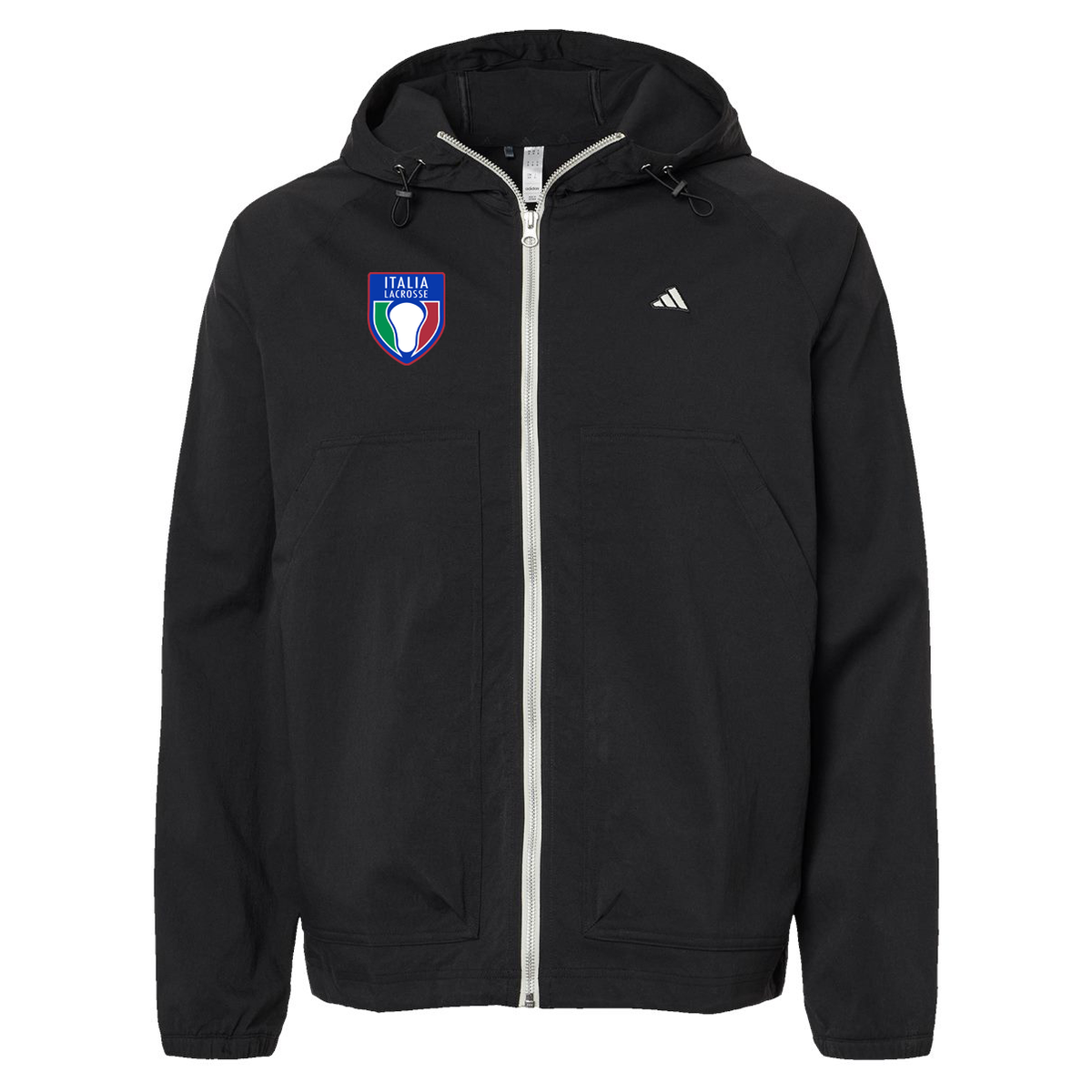 Italia Lacrosse Adidas Go-To Utility DWR Full-Zip Jacket