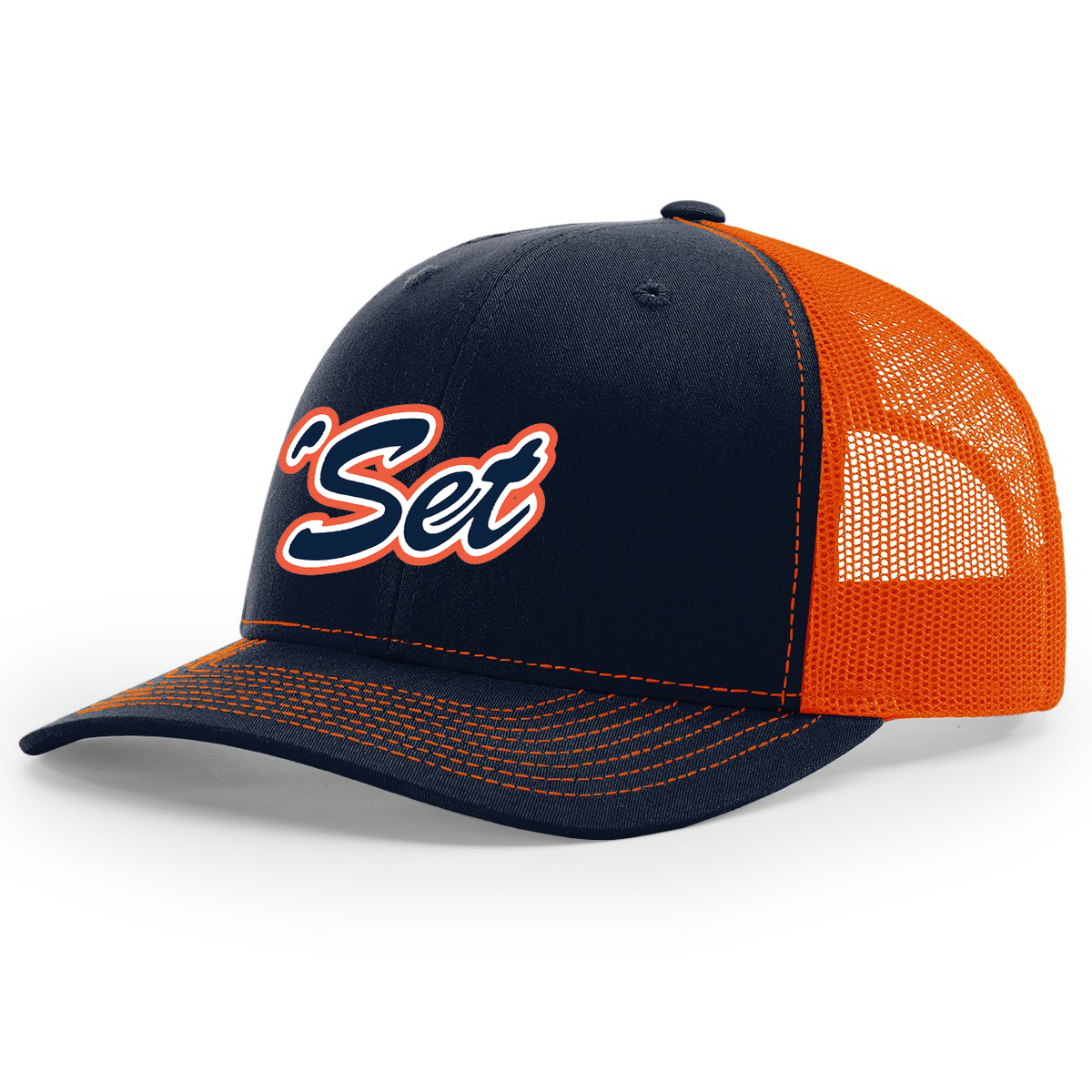 'Set Lacrosse Snapback Trucker Cap