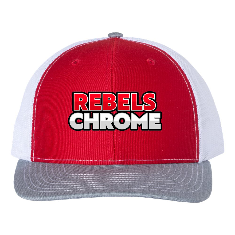 Rebels 2029 Chrome Snapback Trucker Cap