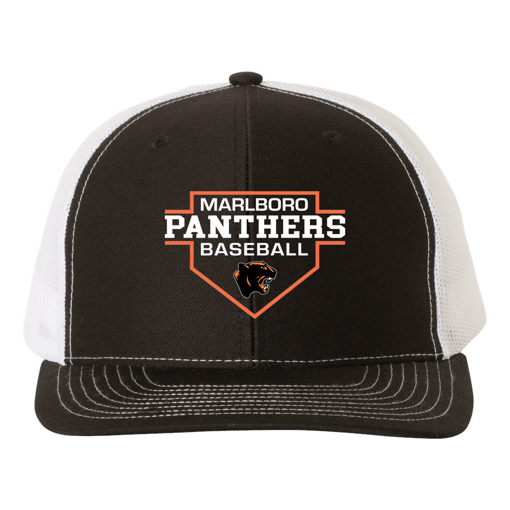 Marlborough Baseball Mid Profile Mesh Back Trucker Hat