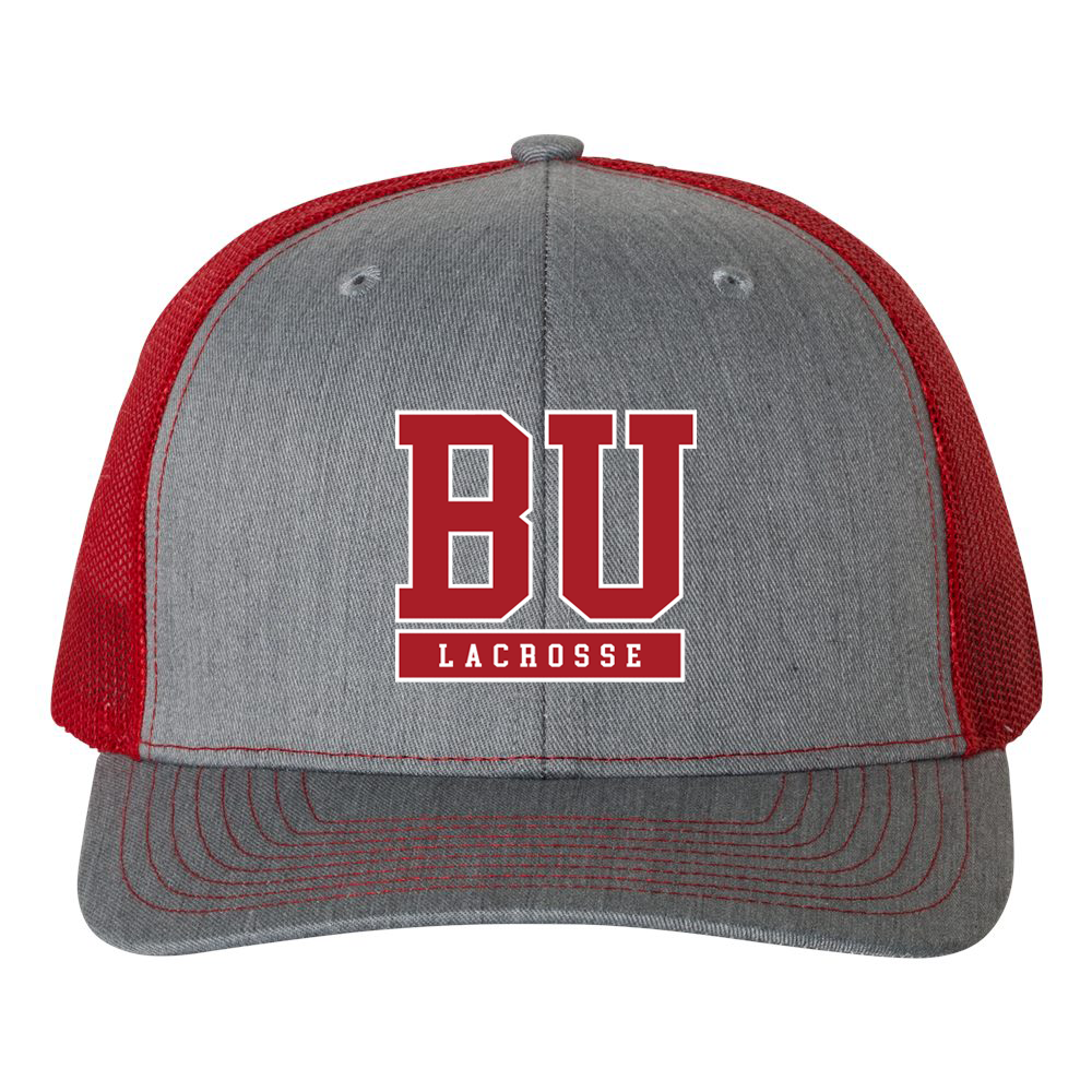 Boston University Lacrosse Richardson Snapback Trucker Cap