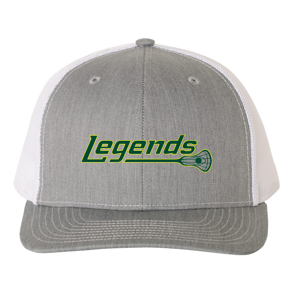 Legends Lacrosse Snapback Trucker Cap