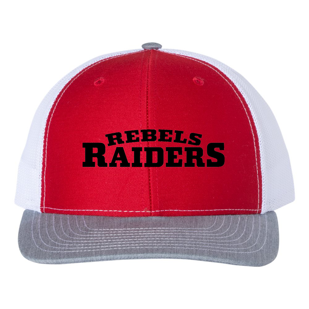 Rebels Raiders Snapback Trucker Cap