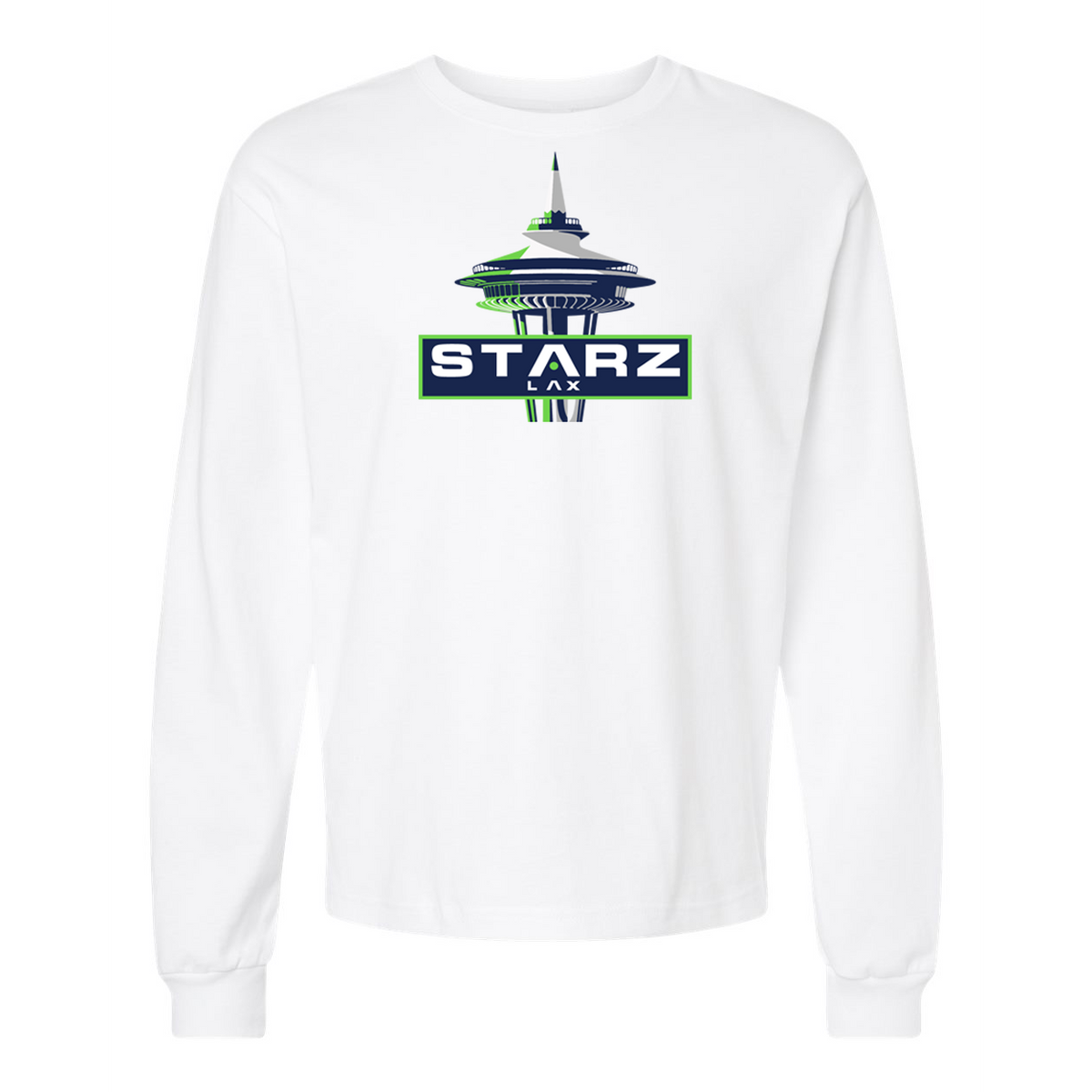 Seattle Starz Lacrosse Club BELLA + CANVAS 6 oz. Heavyweight Long Sleeve Tee