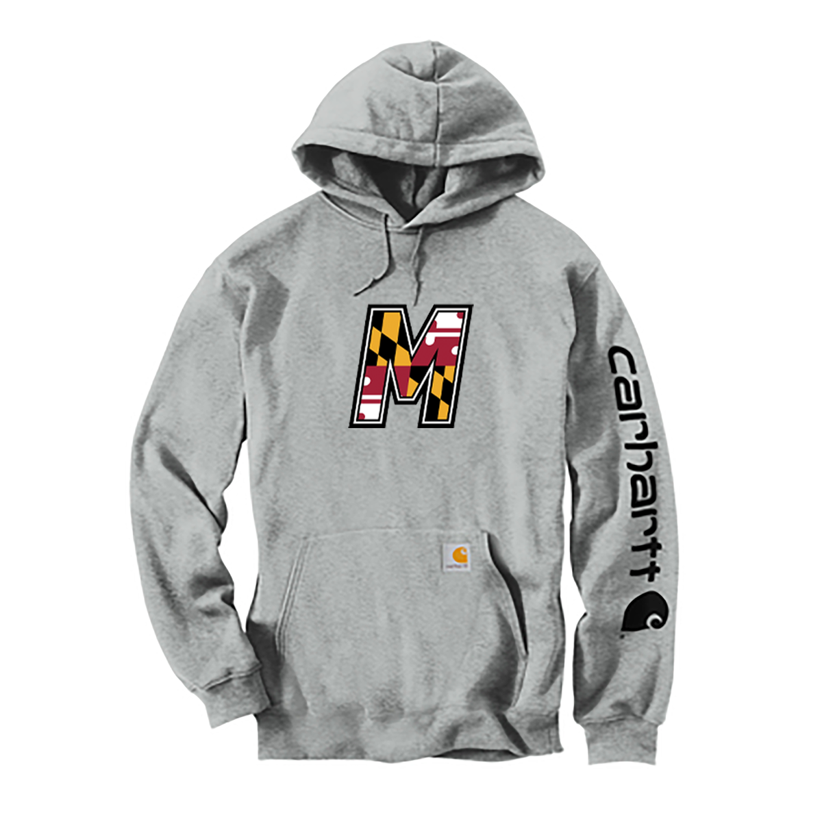 M Hockey Carhartt Midweight Hooded Logo Sweatshirt