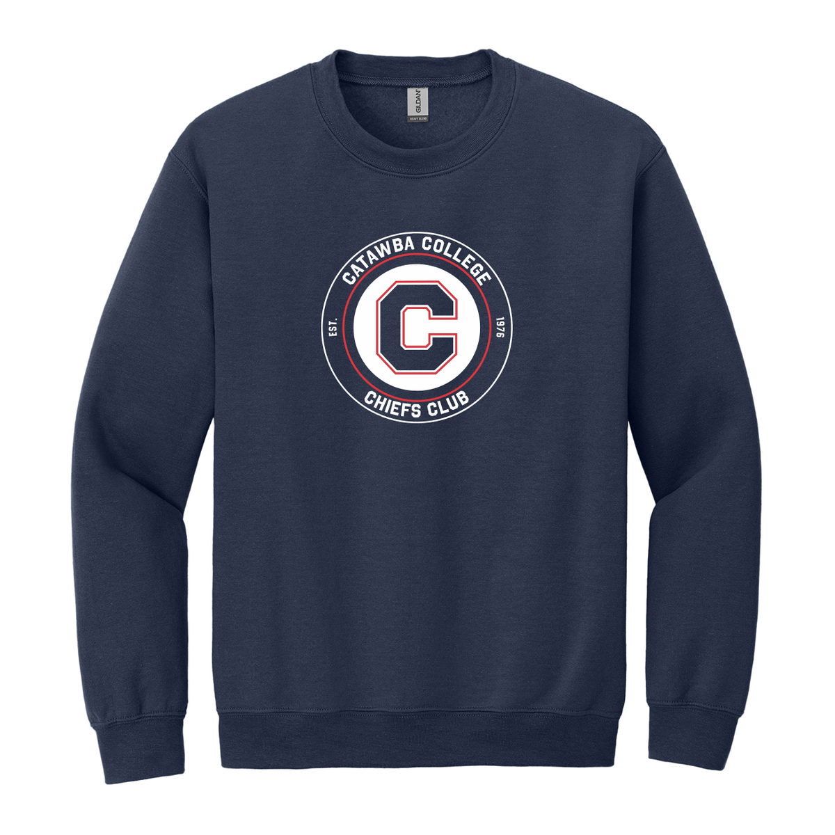 Catawba College Chiefs Club Heavy Blend Crewneck