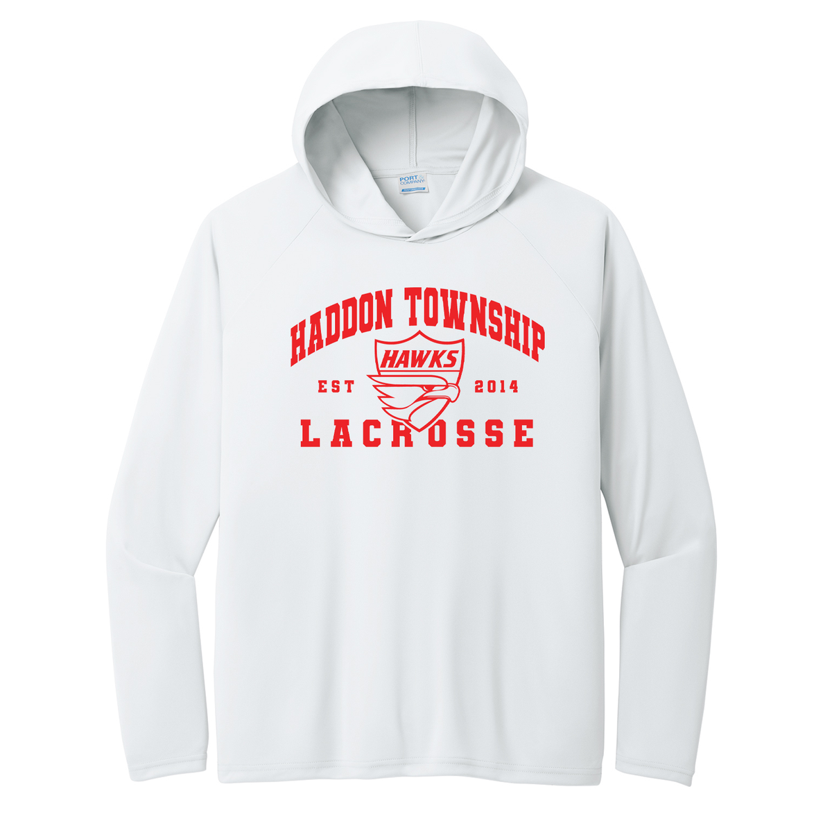 Haddon Township Youth Lacrosse Performance Hooded Pullover Tee