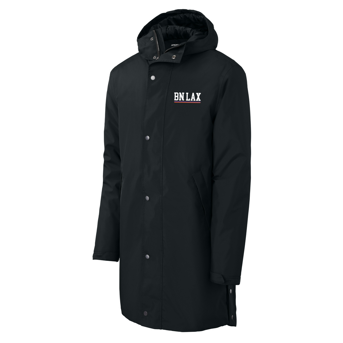 BN Lax Sport-Tek Waterproof Insulated Sideline Parka