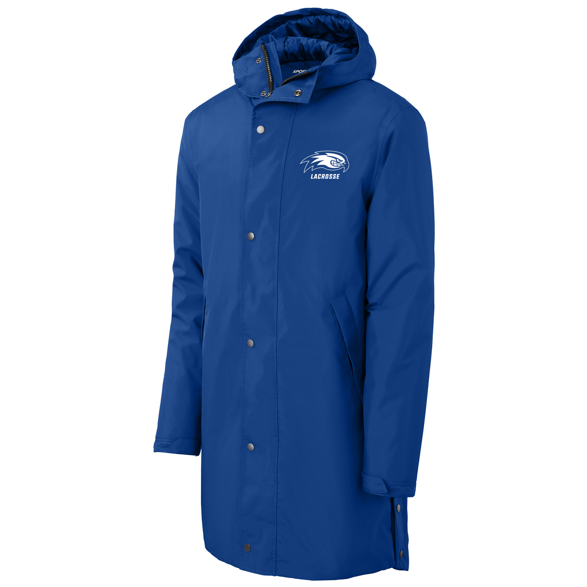 UMass Lowell Lacrosse Sport-Tek Waterproof Insulated Sideline Parka