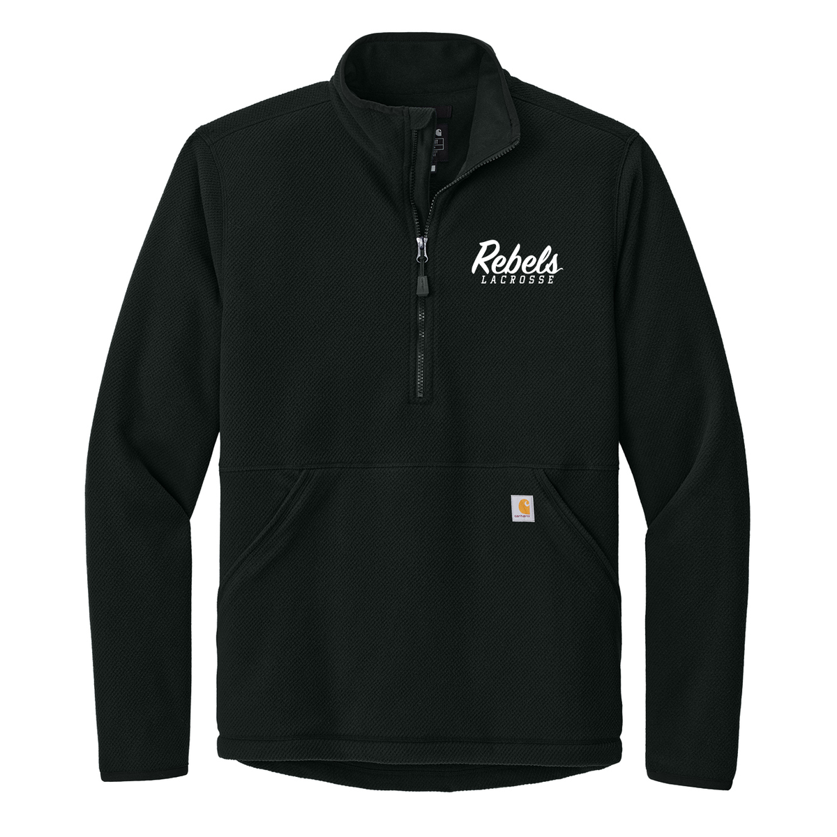 Rebels Lacrosse Carhartt® Textured 1/2-Zip Fleece Jacket