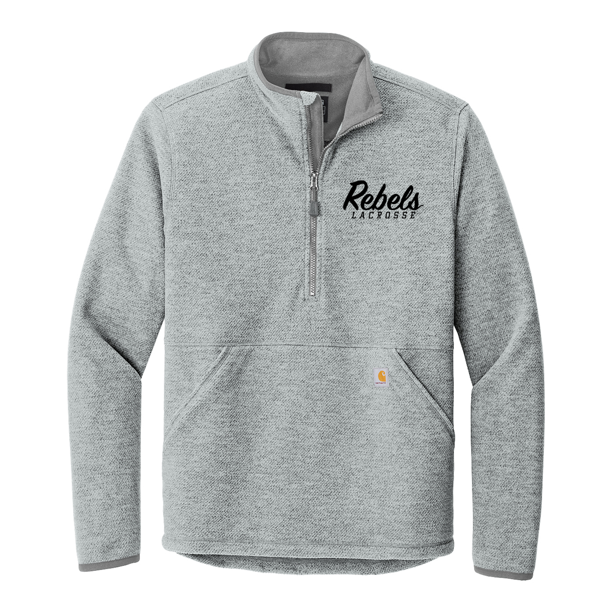 Rebels Lacrosse Carhartt® Textured 1/2-Zip Fleece Jacket