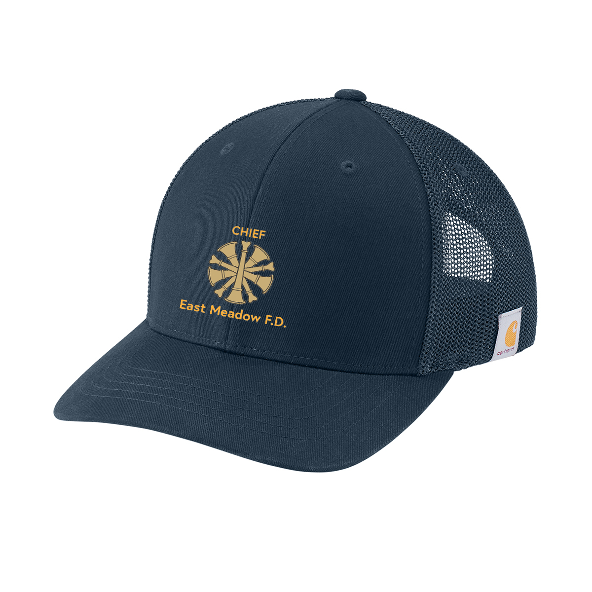 East Meadow Fire Department Carhartt Flexfit Meshback Hat
