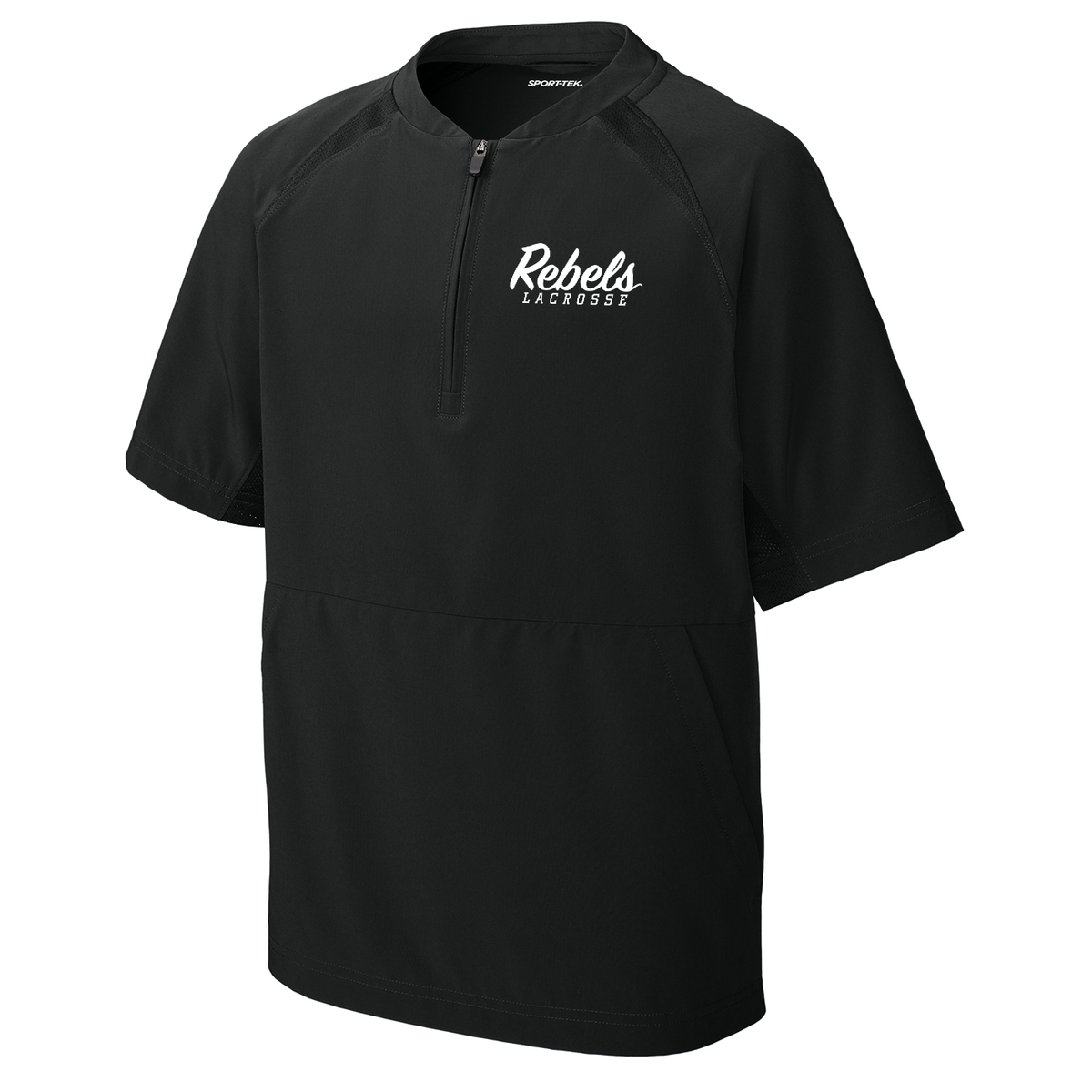 Rebels Lacrosse Repeat 1/2-Zip Short Sleeve Jacket