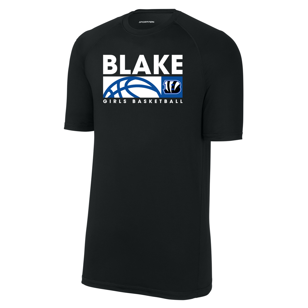 Blake Girls Basketball Sport-Tek® PosiCharge® Compression 1/2-Sleeve Tee