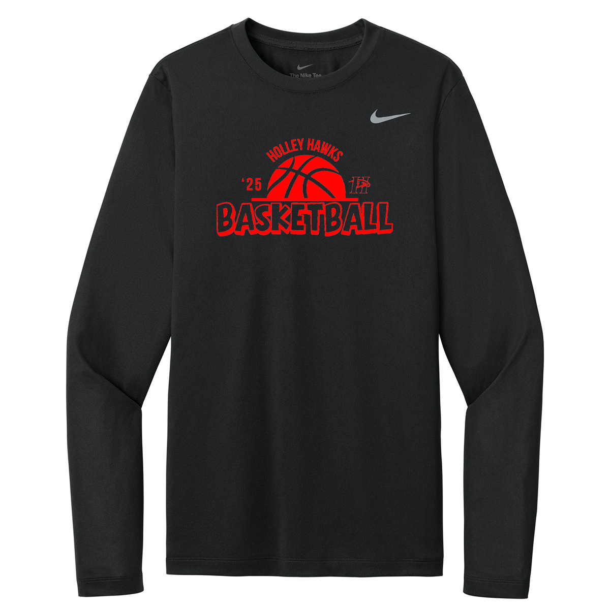 Holley Central School Girls Basketball Nike Team rLegend Long Sleeve Tee