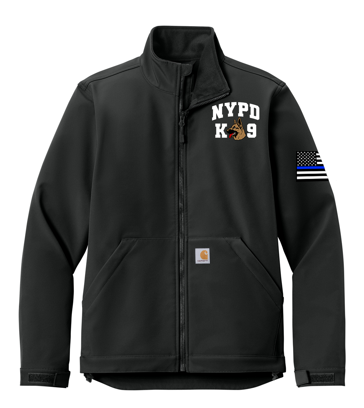 NYPD Transit K9 Carhartt Rain Defender Soft Shell Jacket