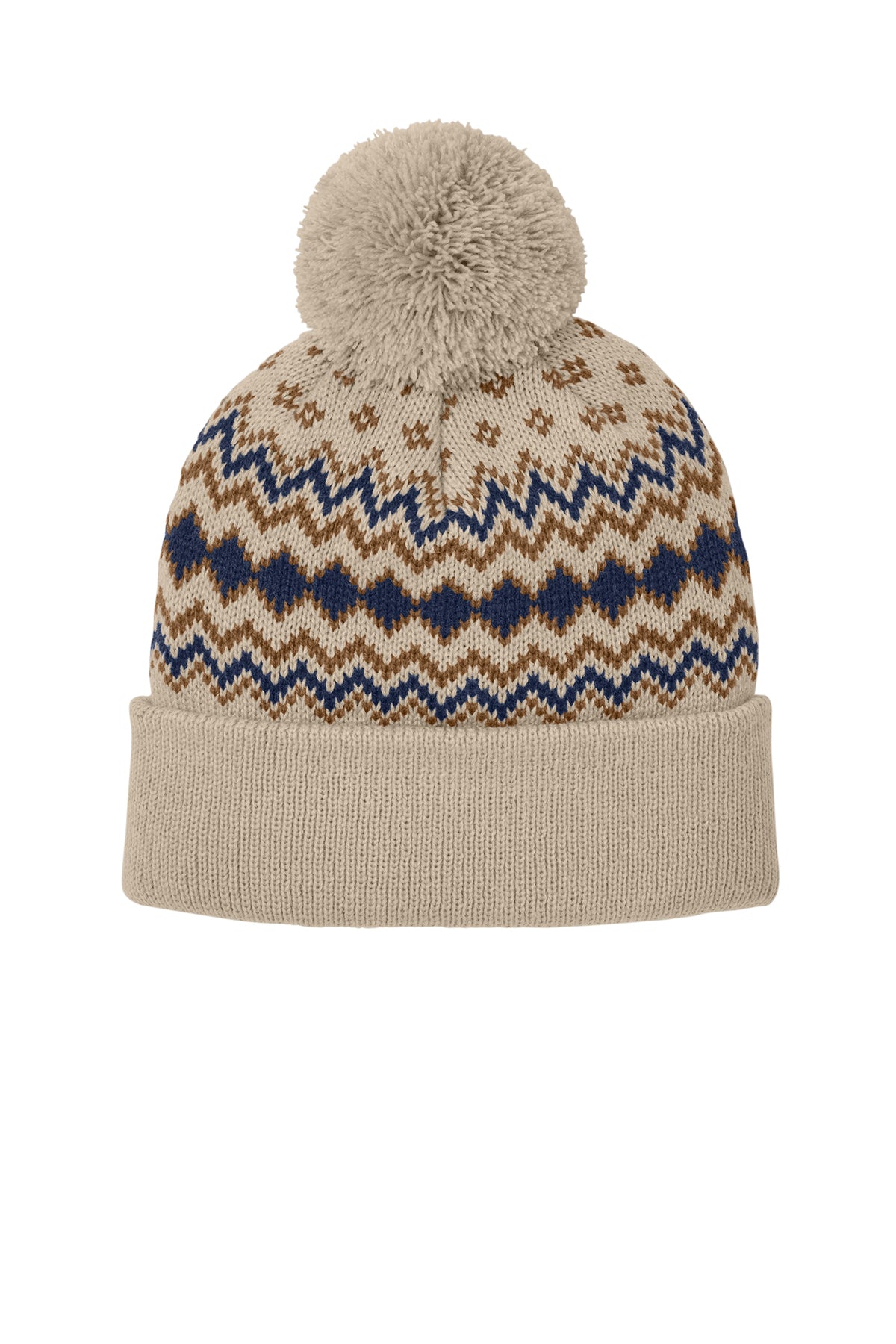 Sample Port Authority® Alpine Pom Beanie