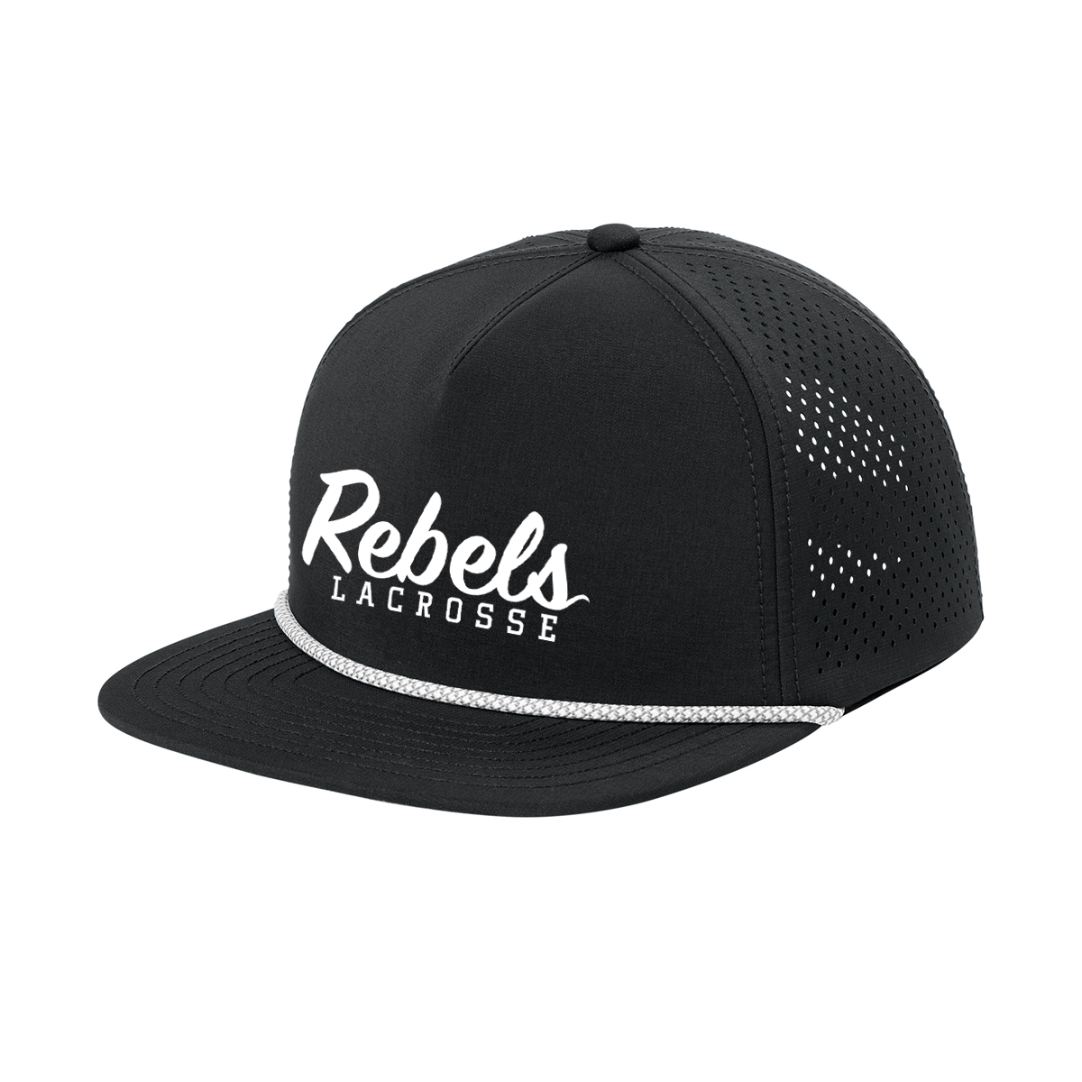 Rebels Lacrosse OGIO 5-Panel Rope Performance Cap